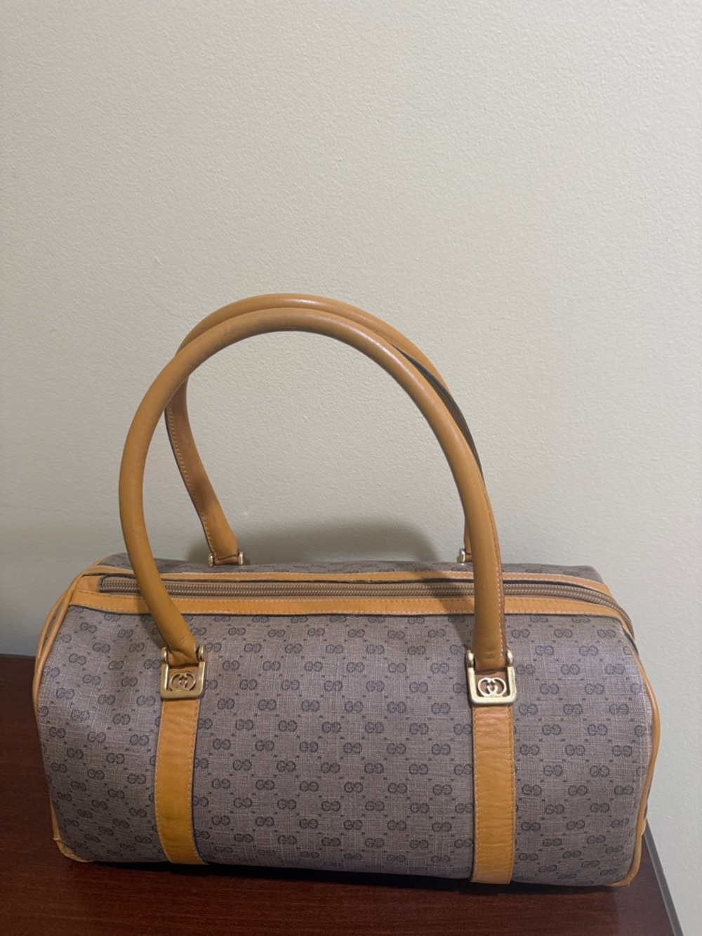 Authentic Gucci Monogram Gucci Vintage Gucci Handbag Gucci designer bag